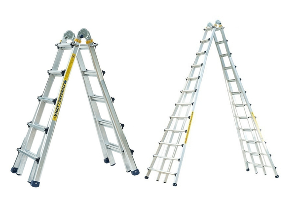 Thang nh&ocirc;m Joongang H&agrave;n Quốc với khung hợp kim cao cấp, chịu tải 120 kg